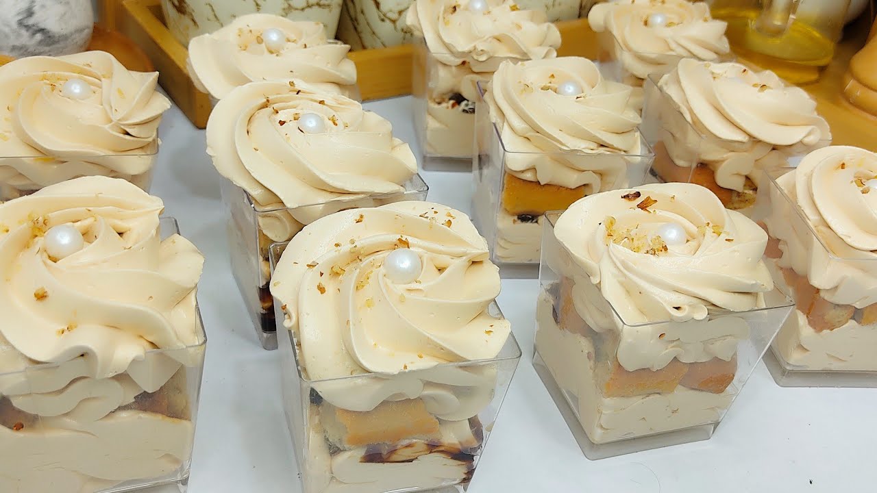 تحلية المناسبات و الأفراح💥😋في2د😱ما تشعليش كامل النار بكمية كبيرة قوام حريري خفيفة ساهلة و بنة لبنة🇩🇿