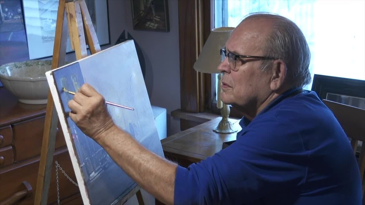 With no formal training George Grace became an award winning artist ...