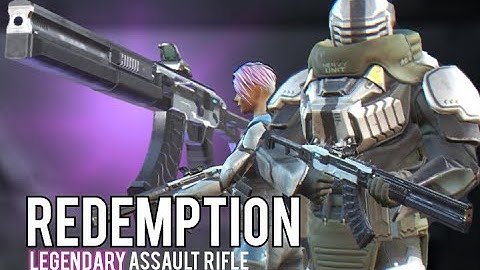 Infinity Ops Sci-Fi FPS - Legendary Assault Rifle Redemption l Weapon Demonstration l Android IOS