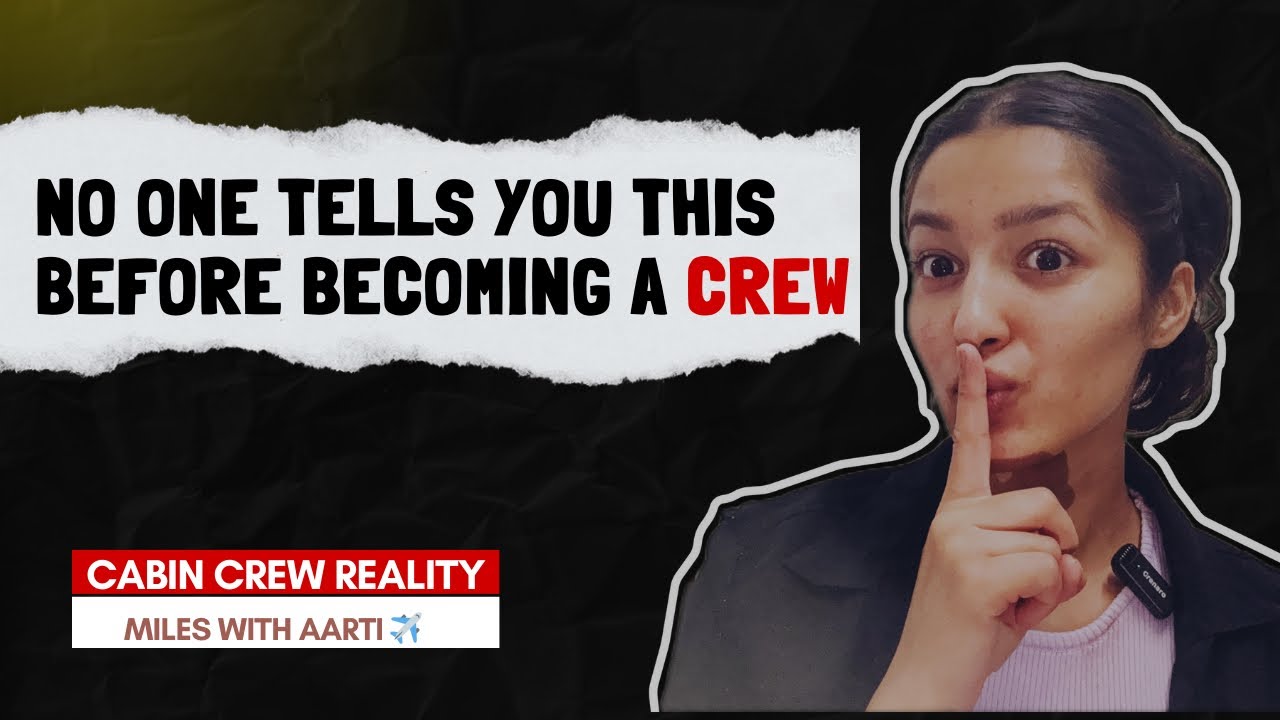 No One Tells You This About Cabin Crew Life 😱| Reality of Being a Flight Attendant✈️