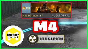M4 BEST ATTACHMENT 2021 SEASON 7 | NUCLEAR GAMEPLAY SHIPMENT DOMINATION | FOUR FINGER | NB CODMS7