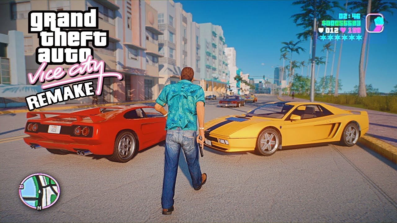 GTA Vice City Remake Game Played YouTube 