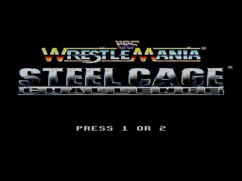 WWF WrestleMania Steel Cage Challenge Sega Master System Playthrough