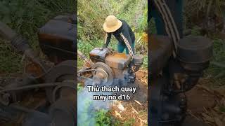 Thử thách quay máy nổ d16 (p20) #shorts