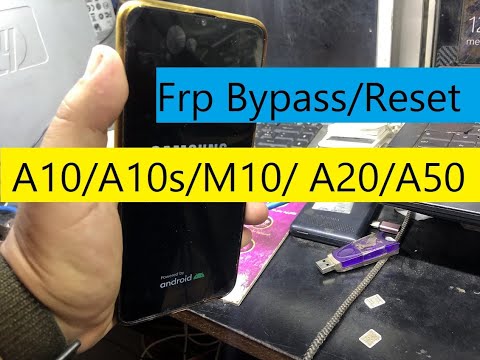 2021 Samsung Galaxy A10/A10s/M10/ A20/A50 Frp Bypass/Reset Google Account lock/No Bluetooth/No SIM