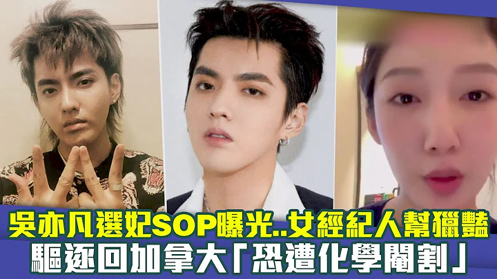 吳亦凡選妃SOP曝光..女經紀人幫獵豔　驅逐回加拿大「恐遭化學閹割」 - 天天要聞