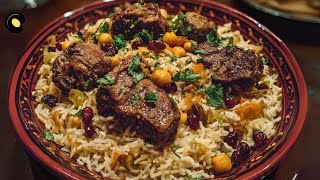 Download lagu Fragrant SPICED RICE & MEAT Luxury || Qidra (كُدرة) || Slow-Cooked Palestine 🇵🇸 Dish