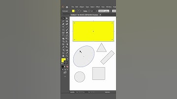 How to use shaper tool in Illustrator #shorts
