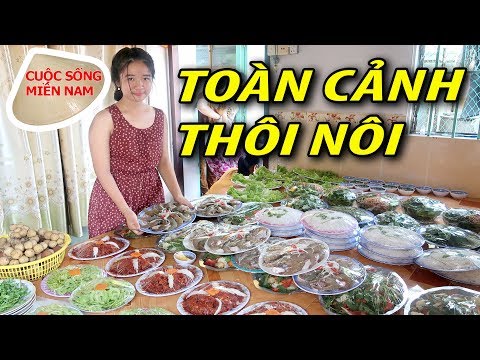 Tiệc thôi nôi cho bé - Nam Việt 608 - món ngon Long An | Mua đặc sản 3 miền