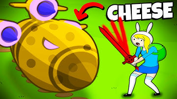 How we CHEESED an Online Tournament... (Bloons Adventure Time)