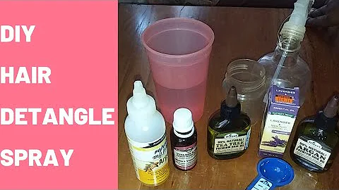 DIY Natural Hair Detangler