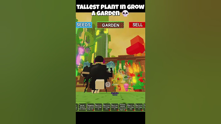 This might be tallest plant in Grow a Garden💀🤑 #roblox #growagarden #shorts