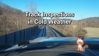 How to do a Cold Weather Track Inspection on the Cumberland Mine Railroad by ccrx 6700 That's Railroadin! 17,149 views 3 months ago 28 minutes