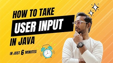 How to take user input in Java | Scanner class in Java | हिंदी में