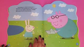 Peppa Pig Em O Lago Dos Barquinhos - Divertindo Com Peppa Pig Mamãe Pig Papai Pig E George Tia Lu