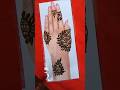 Simple leaf 🌿 henna mehndi designs ✨❤️‍🔥#mehndi #hennadesign #viralvideo #trends