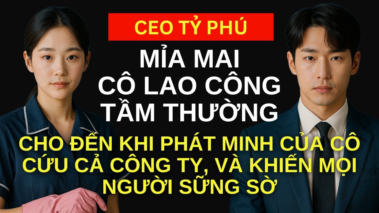 CEO Tỷ Phú Mỉa Mai Cô gái nghèo, Cho Đến Khi Phát Minh Của Cô Cứu Cả CTy, Và Khiến Mọi Người Sững Sờ
