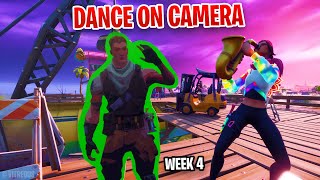 Dance On Camera For 10 Seconds At Sweaty Sands - Location - Fortnite Week 4 Challenges