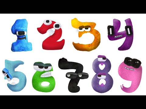 Alphabet Lore Plushes, Alphabet Lore Numbers, Number Lore Plushies