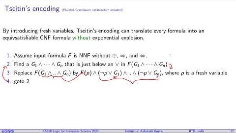 Lecture 07-2 Tseitin