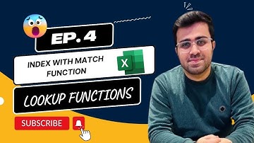 Excel Index Match Tutorial | Index + Match Formula Explained | CMA Abhishek Chandna