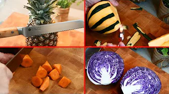 How to Chop Every Day Fruits & Vegetables
