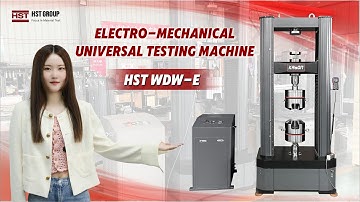 What is the function of the universal testing machine?--Electro-mechanical Universal Testing Machine