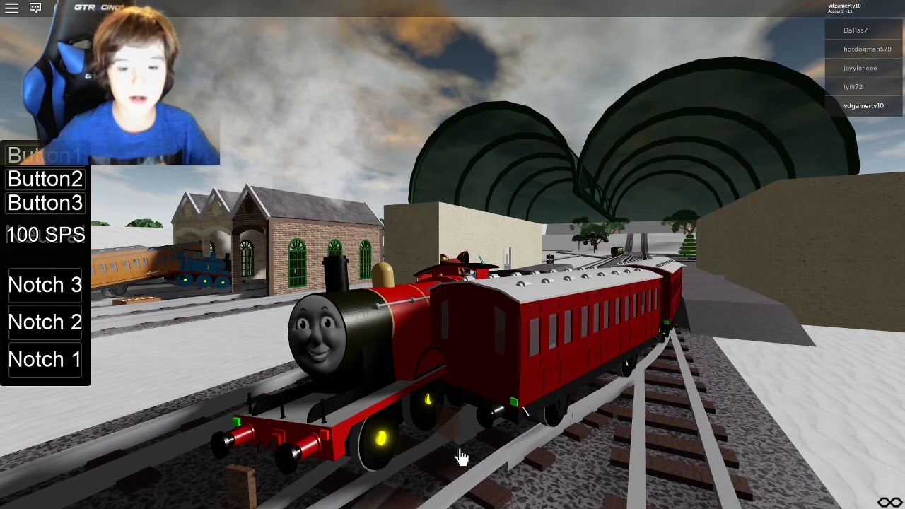 Thomas And Friends The Cool Beans Railway Two Five Roblox By Vladgamertv - roblox thomas and friend the cool beans railway 3 percy and mail trucks youtube