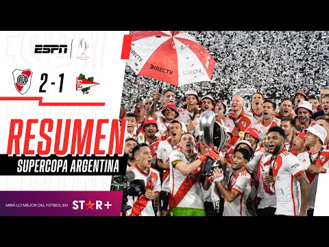 ¡EL MILLONARIO DE DEMICHELIS LO DIO VUELTA Y GRITÓ SUPERCAMPEÓN! | River 2-1 Estudiantes | RESUMEN