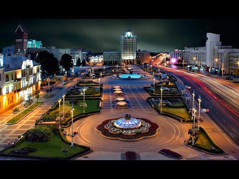 Такого мы не ожидали. Назад в СССР. Красота Минска. Minsk. Belarus. Площадь независимости.