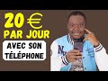 2 APPLICATIONS POUR  GAGNER 20€ CHAQUE JOUR AVEC SON TÉLÉPHONE