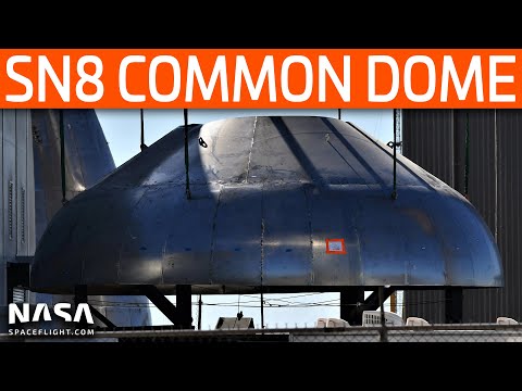 SpaceX Boca Chica - SN8 Common Dome Spotted - SN5 Fueling Test