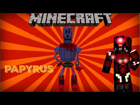 minecraft xbox 360 undertale papyrus