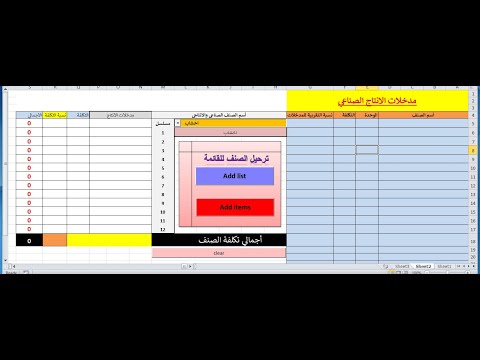 برنامج مجاني لأداره تكاليف المنتجات الصناعية والمطاعم 