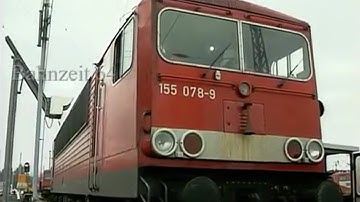Aus für die Baureihe 155 bei DB-Cargo