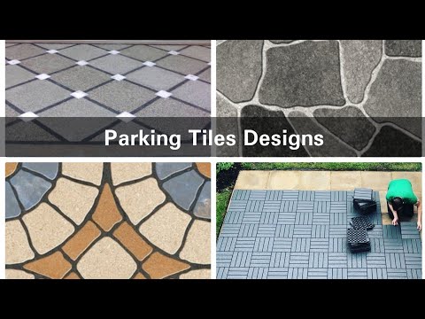 Beatiful Parking Tiles Designs | Latest Modern tiles designs for beautiful houses and farm