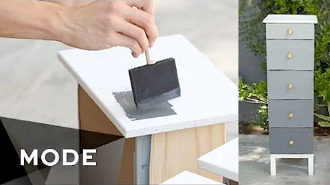 DIY Ombre Dresser | Right at Home ★ Glam.com