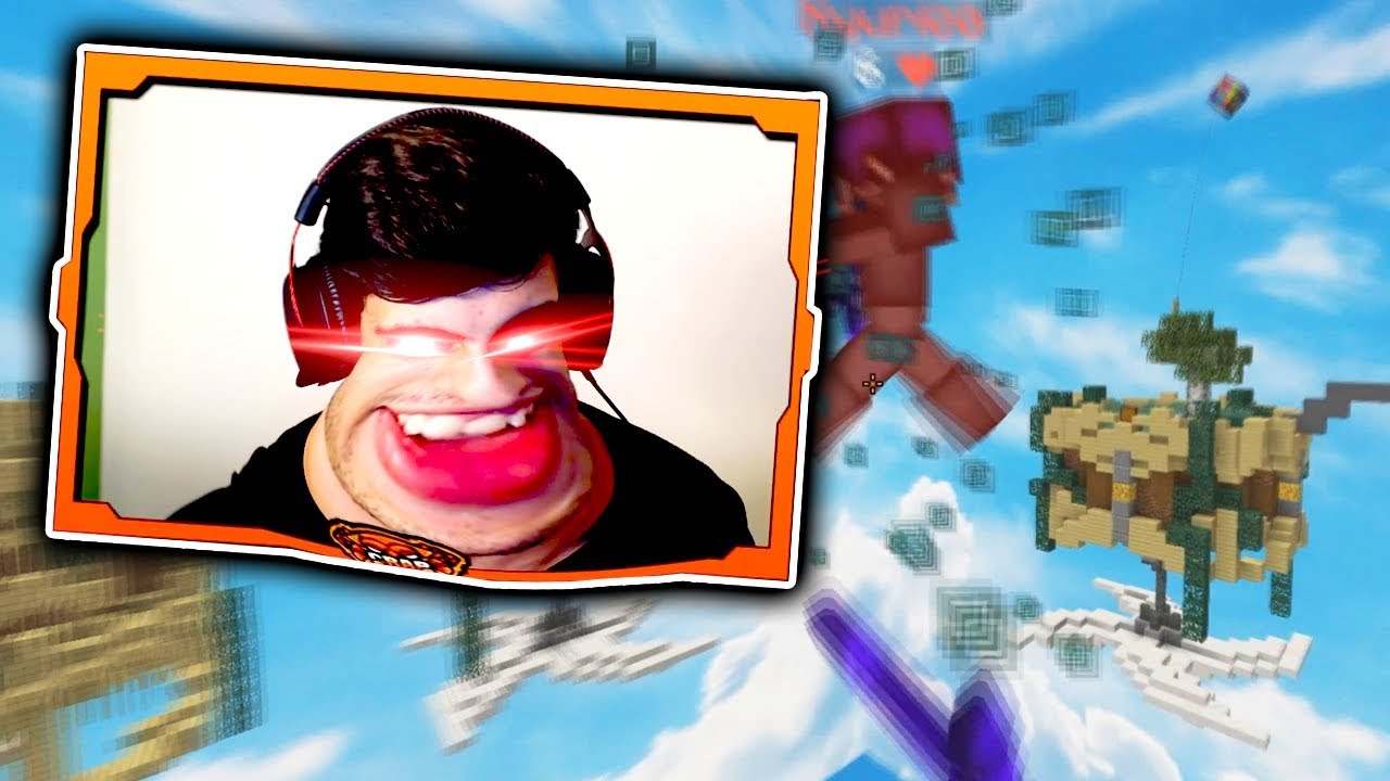 facecam makes me invincible! (hypixel skywars)