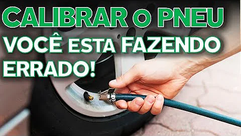 O que acontece com um pneu com pressão excessiva?