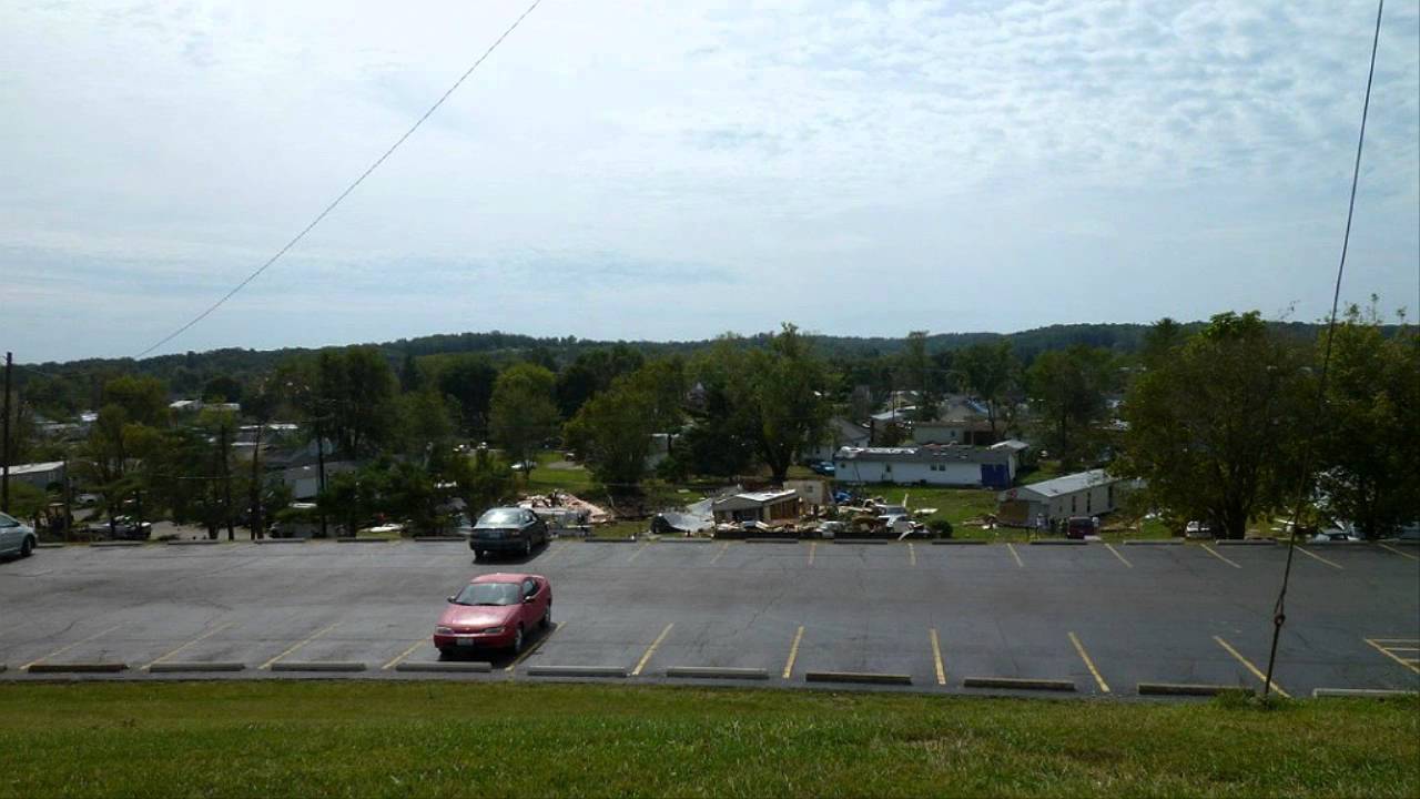 Athens High School Tornado Damage 09192010(The Plains,OH) YouTube