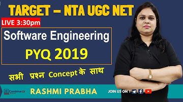 Software Engineering | UGCNET PYQ 2019 | Rapid Revision Concept + PYQ | Rashmi Prabha