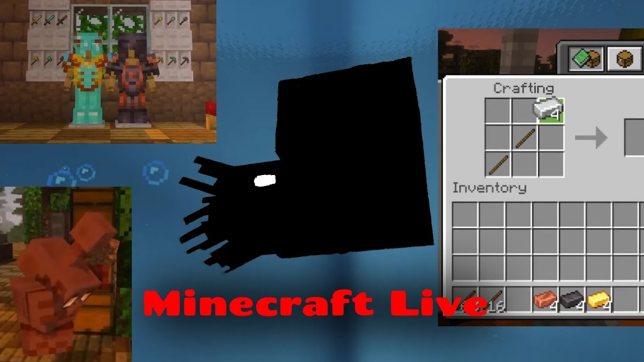 Обзор Minecraft Live: медные големы, полки и новые мобы
