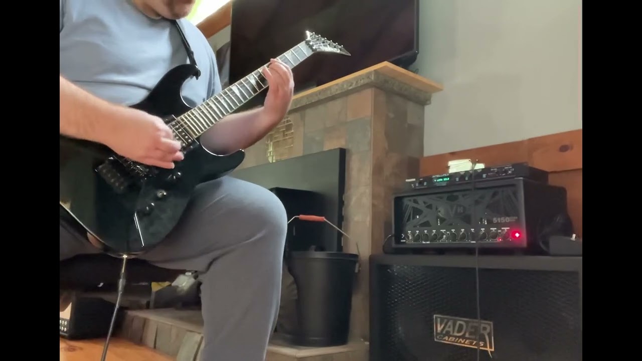 EVH 5150 iii 50 watt stealth - red channel