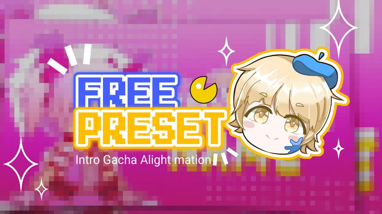 [Free preset] intro gacha simple cute 🤩