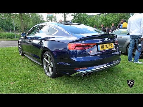 New 2018 Audi S5 Sportback V6 W/ 360 HP & 2017 S5 Coupe! SOUNDS!