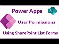 Power Apps User Permissions | How to Set User Permission in Power Apps Application.