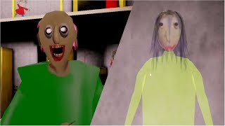 Baldi Granny With Baldi Slendrina