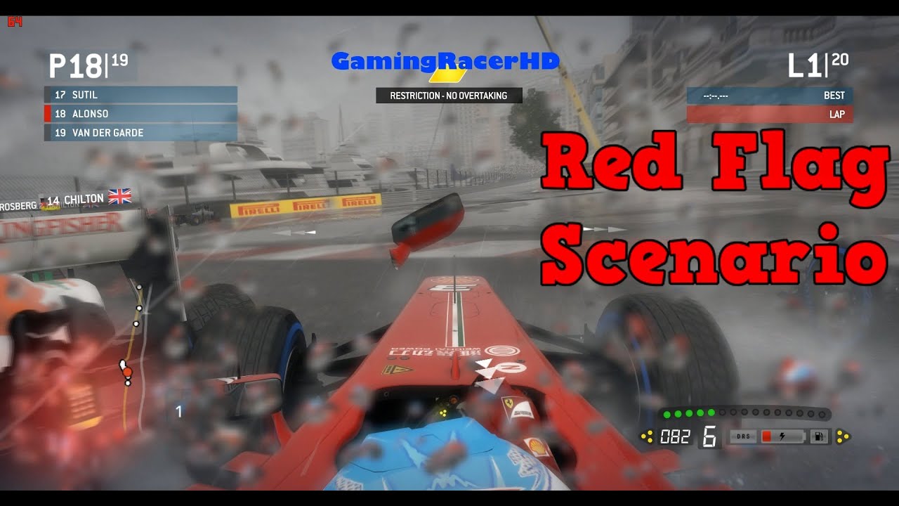 F1 2013 How To Get A Red Flag 1080p Hd Youtube