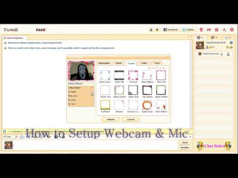 123flashchat how to setup webcam and mic