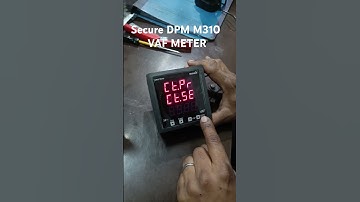 Secure DPM M310 VAF Meter Programming